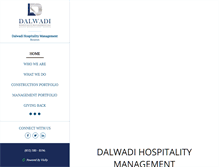 Tablet Screenshot of dalwadi.com